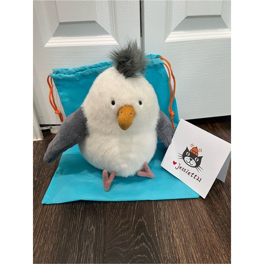 Jellycat Chip Seagull Plush Toy With Dust Bag 100%Authentic NWT US SHIP FAST